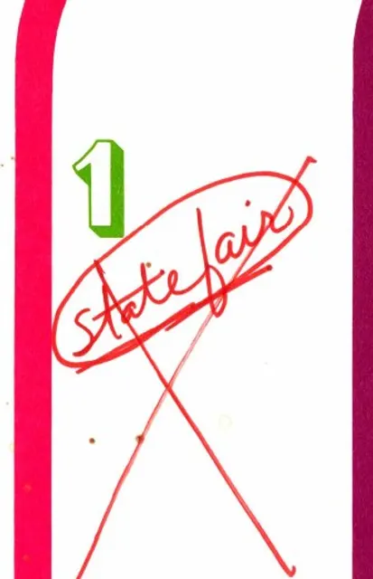 The calendar for September 1, in Marie’s handwriting